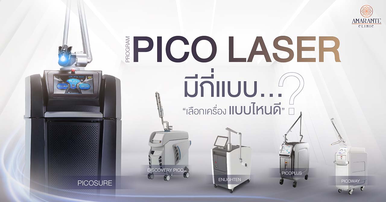 Pico Laser มีกี่แบบ เลือกเครื่องแบบไหนดี