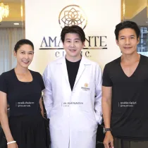ภาพดาราคู่แพทย์ คุณเอิร์ธ คุณแอ้ม
