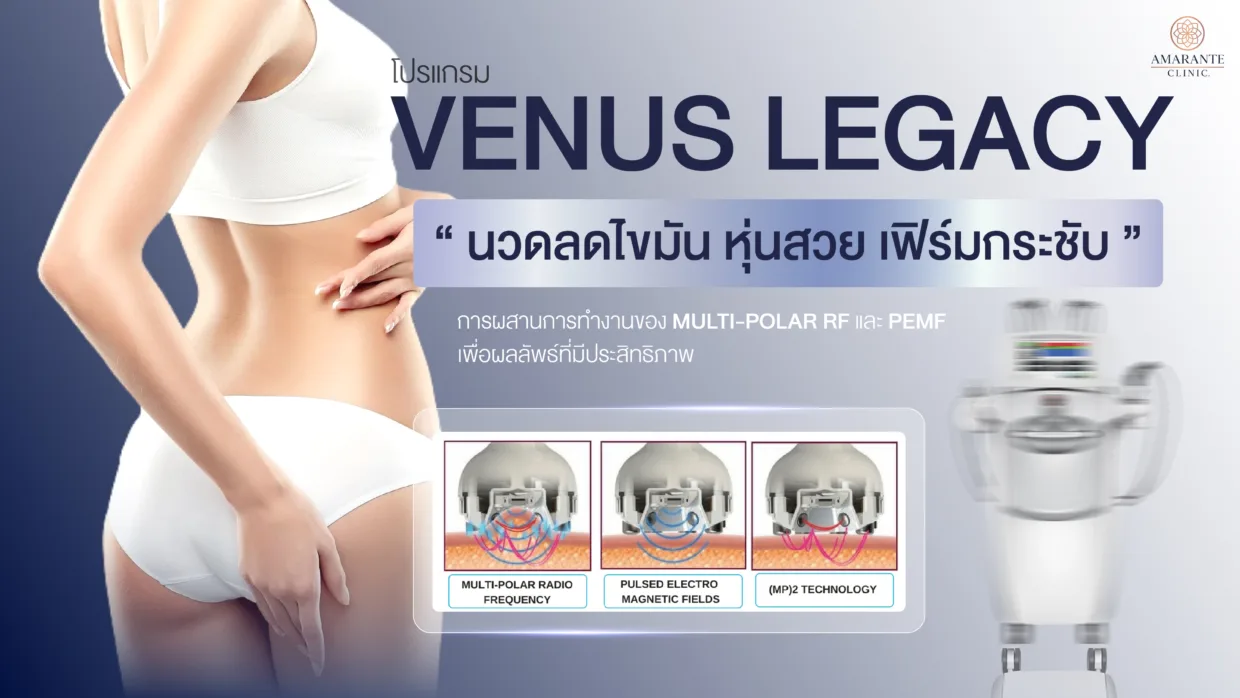 Venus Legacy โปรแกรมนวดลดไขมัน
