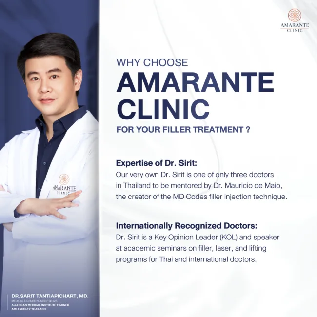 Why Choose Amarante Clinic for Your Filler Treatment?