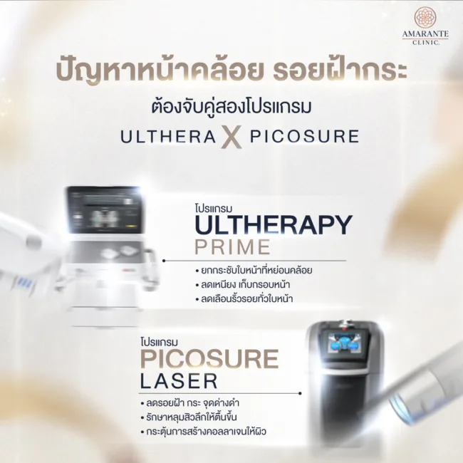 เปลี่ยนแปลงตัวเองด้วยUlthera และ Picosure