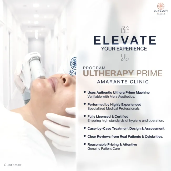 Why choose Ulthera Prime at Amarante Clinic?