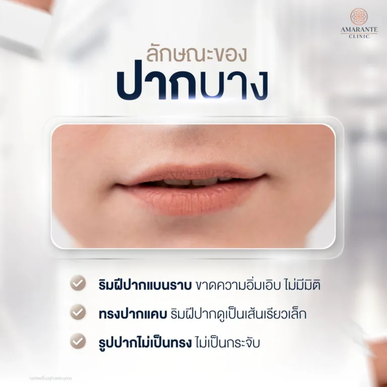 ลักษณะของปากบาง