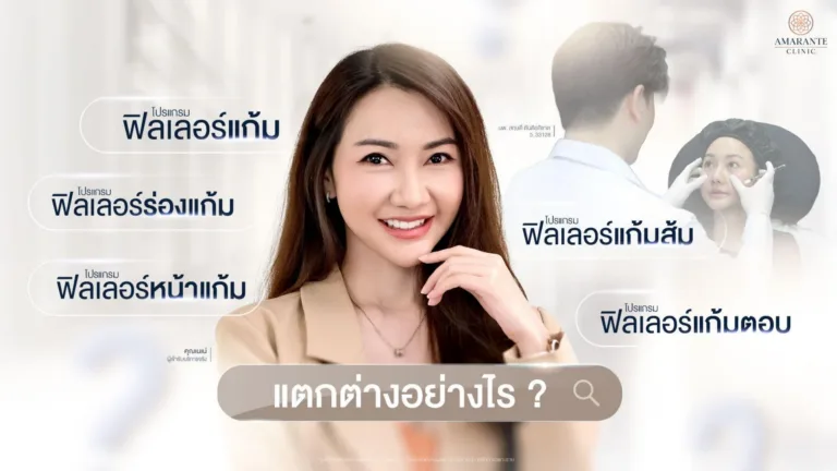 ฉีดฟิลเลอร์แก้ม